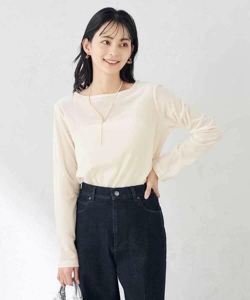 a.v.v / アー・ヴェ・ヴェ カットソー | シアーベロアトップス | 詳細13