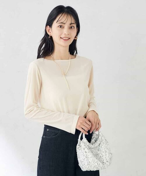 a.v.v / アー・ヴェ・ヴェ カットソー | シアーベロアトップス | 詳細14