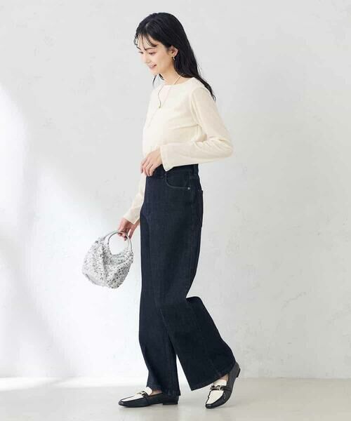 a.v.v / アー・ヴェ・ヴェ カットソー | シアーベロアトップス | 詳細17