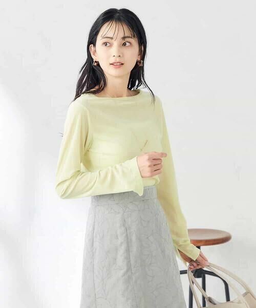 a.v.v / アー・ヴェ・ヴェ カットソー | シアーベロアトップス | 詳細7