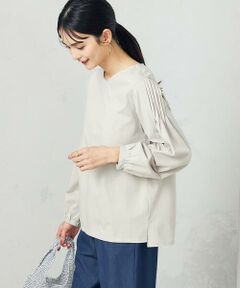 a.v.v / アー・ヴェ・ヴェ カットソー | ピンタックスリーブトップス