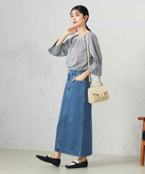 a.v.v / アー・ヴェ・ヴェ カットソー | 【UVカット/イージーケア】ストライプタックスリーブカットソー | 詳細10