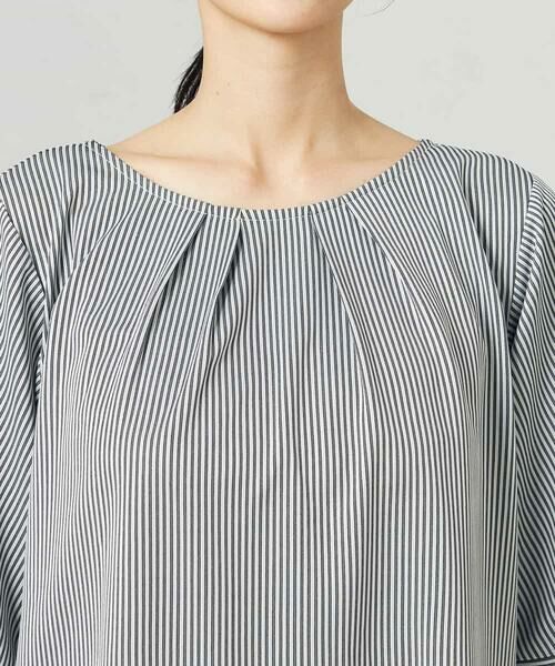 a.v.v / アー・ヴェ・ヴェ カットソー | 【UVカット/イージーケア】ストライプタックスリーブカットソー | 詳細14