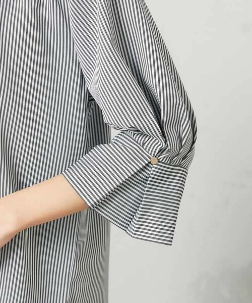 a.v.v / アー・ヴェ・ヴェ カットソー | 【UVカット/イージーケア】ストライプタックスリーブカットソー | 詳細15