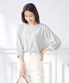 a.v.v / アー・ヴェ・ヴェ カットソー | ボーダードルマントップス