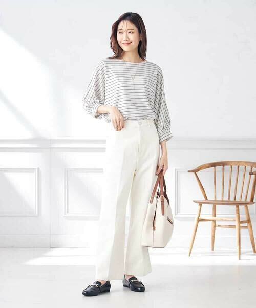 a.v.v / アー・ヴェ・ヴェ カットソー | ボーダードルマントップス | 詳細16