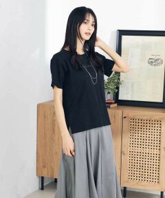 a.v.v / アー・ヴェ・ヴェ カットソー | 【コットン100％】ハンドレター調ロゴTシャツ