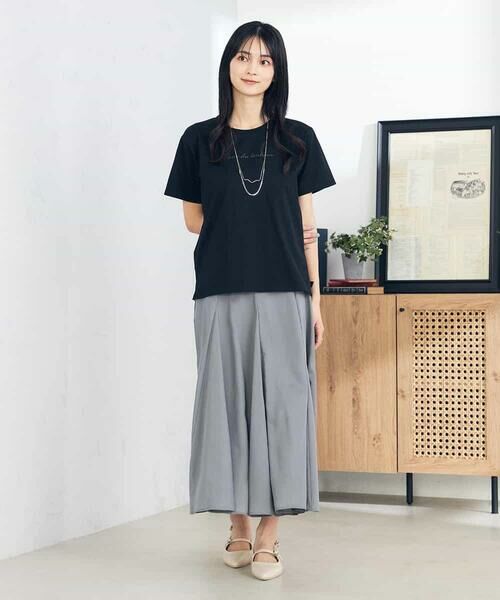 a.v.v / アー・ヴェ・ヴェ カットソー | 【コットン100%】ハンドレター調ロゴTシャツ | 詳細14