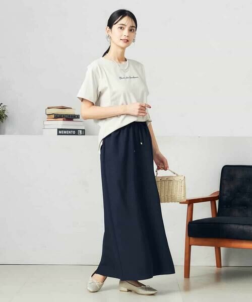 a.v.v / アー・ヴェ・ヴェ カットソー | 【コットン100%】ハンドレター調ロゴTシャツ | 詳細2