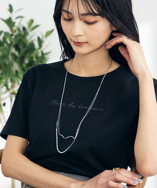 a.v.v / アー・ヴェ・ヴェ カットソー | 【コットン100%】ハンドレター調ロゴTシャツ | 詳細24