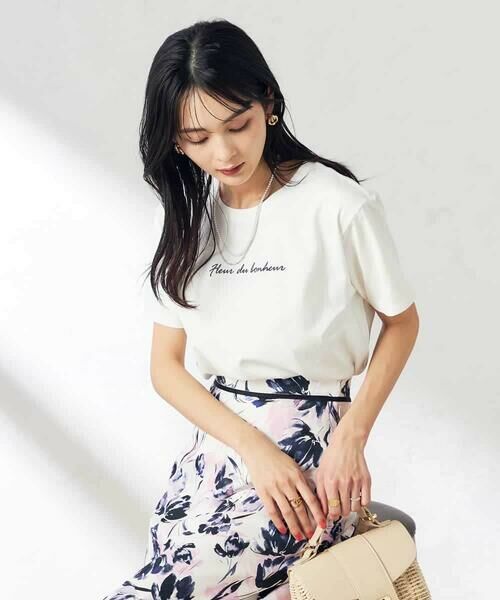 a.v.v / アー・ヴェ・ヴェ カットソー | 【コットン100%】ハンドレター調ロゴTシャツ | 詳細7