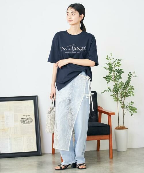 a.v.v / アー・ヴェ・ヴェ カットソー | 【コットン100%】クラシックロゴTシャツ | 詳細7