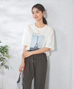 a.v.v / アー・ヴェ・ヴェ カットソー | 【コットン100％】フォトプリントTシャツ