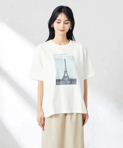 a.v.v / アー・ヴェ・ヴェ カットソー | 【コットン100％】フォトプリントTシャツ | 詳細11