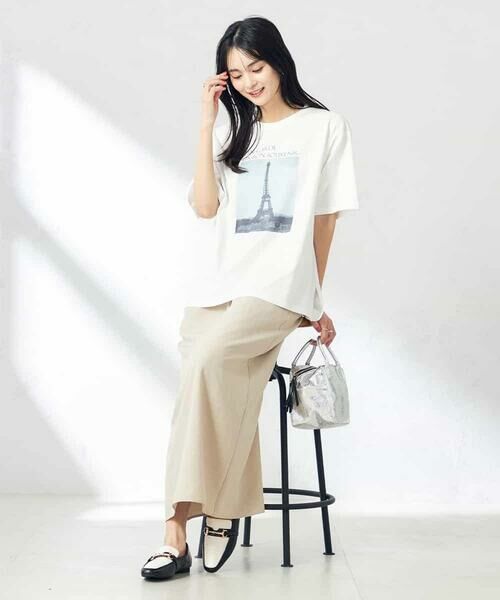 a.v.v / アー・ヴェ・ヴェ カットソー | 【コットン100％】フォトプリントTシャツ | 詳細4