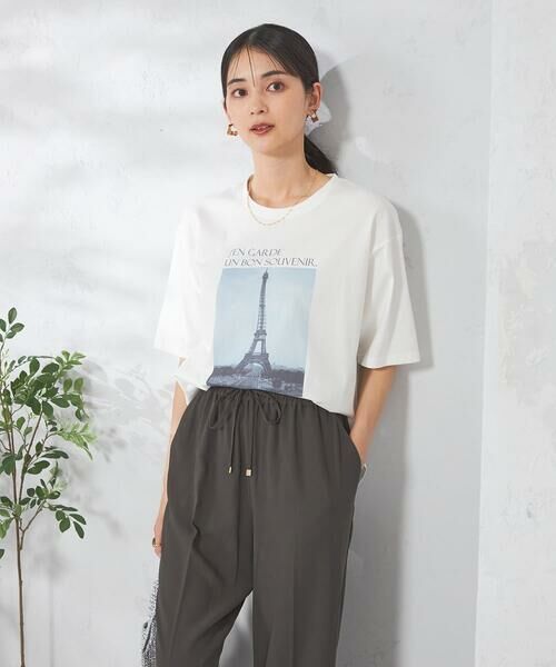 a.v.v / アー・ヴェ・ヴェ カットソー | 【コットン100％】フォトプリントTシャツ | 詳細7