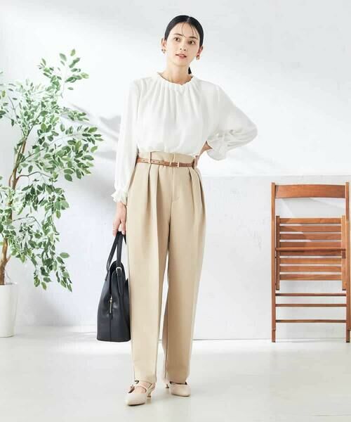 a.v.v / アー・ヴェ・ヴェ シャツ・ブラウス | タックネックブラウス | 詳細15