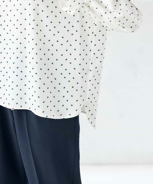 a.v.v / アー・ヴェ・ヴェ シャツ・ブラウス | タックネックブラウス | 詳細21