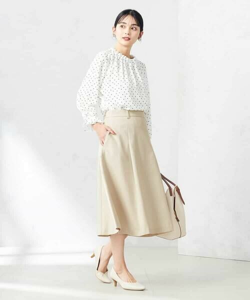 a.v.v / アー・ヴェ・ヴェ シャツ・ブラウス | タックネックブラウス | 詳細5