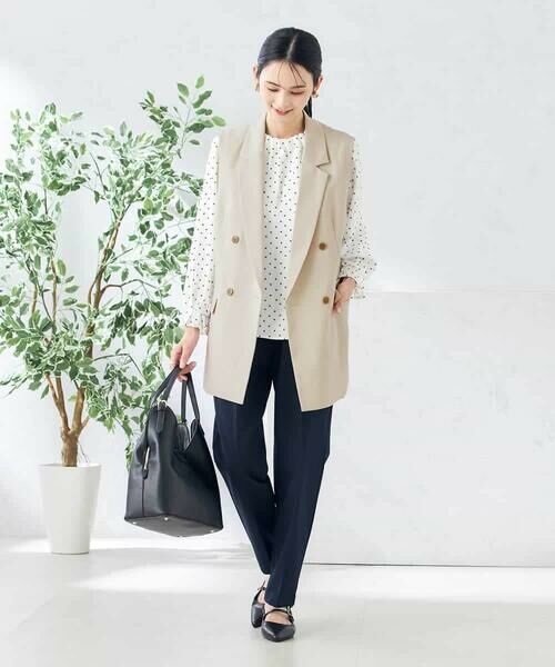 a.v.v / アー・ヴェ・ヴェ シャツ・ブラウス | タックネックブラウス | 詳細7