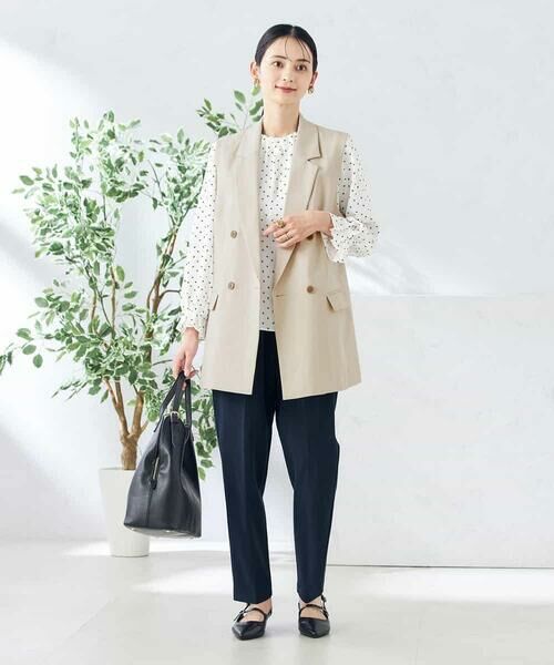 a.v.v / アー・ヴェ・ヴェ シャツ・ブラウス | タックネックブラウス | 詳細8