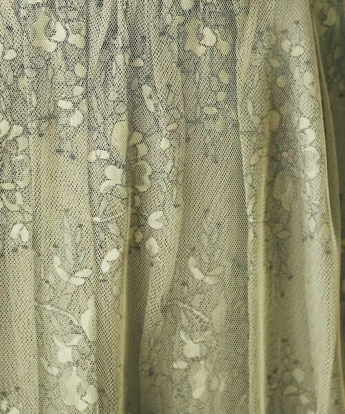 a.v.v / アー・ヴェ・ヴェ ドレス | チュールレイヤードウエスト切り替えレースワンピース | 詳細12