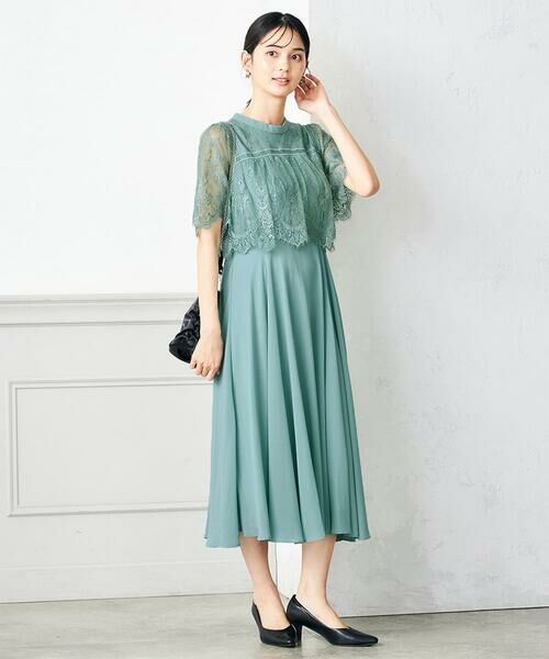 a.v.v / アー・ヴェ・ヴェ ドレス | レースドッキングワンピース | 詳細1