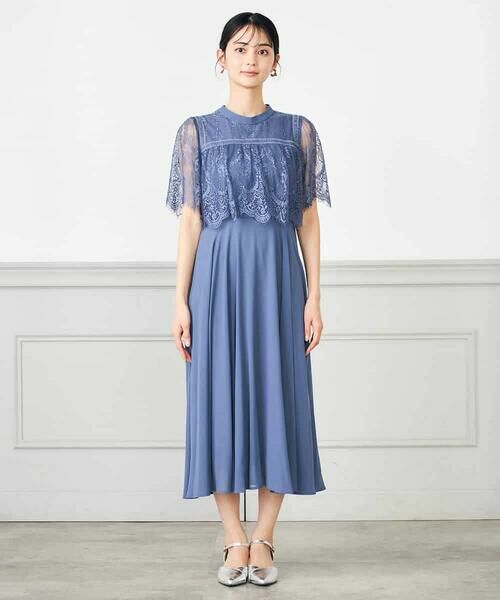 a.v.v / アー・ヴェ・ヴェ ドレス | レースドッキングワンピース | 詳細10