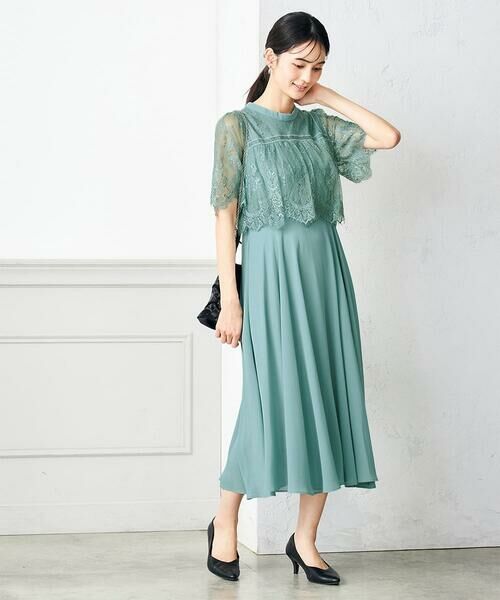 a.v.v / アー・ヴェ・ヴェ ドレス | レースドッキングワンピース | 詳細2