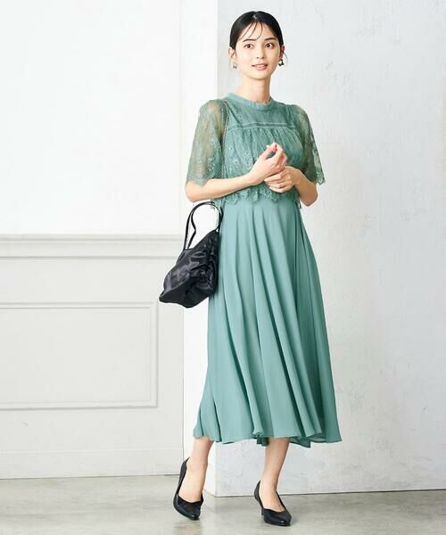 a.v.v / アー・ヴェ・ヴェ ドレス | レースドッキングワンピース | 詳細3