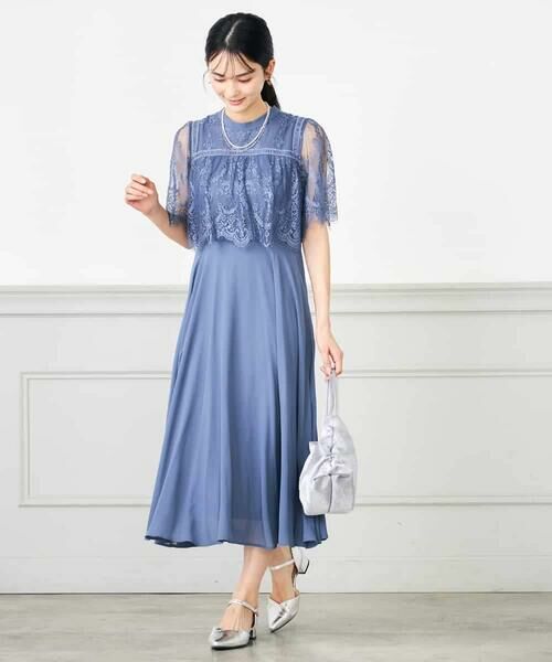 a.v.v / アー・ヴェ・ヴェ ドレス | レースドッキングワンピース | 詳細6