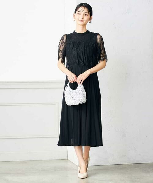 a.v.v / アー・ヴェ・ヴェ ドレス | レースドッキングワンピース | 詳細7