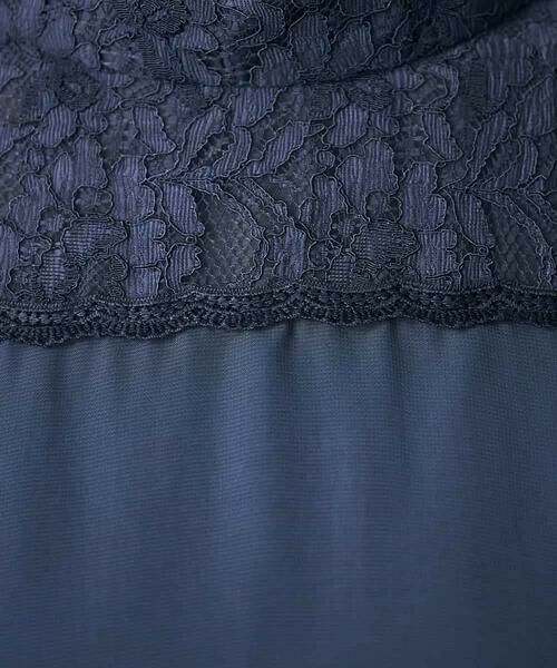 a.v.v / アー・ヴェ・ヴェ ドレス | レースドッキングシフォンワンピース | 詳細10
