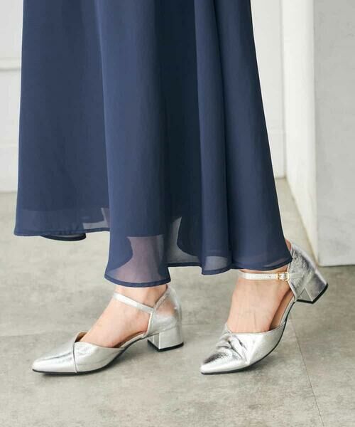 a.v.v / アー・ヴェ・ヴェ ドレス | レースドッキングシフォンワンピース | 詳細8