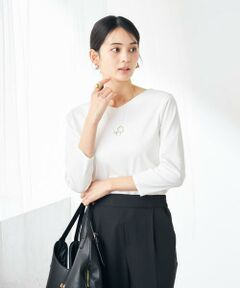 a.v.v / アー・ヴェ・ヴェ カットソー | VネックスムースTシャツ