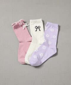 a.v.v / アー・ヴェ・ヴェ その他小物 | [KIDS]3足セットソックス