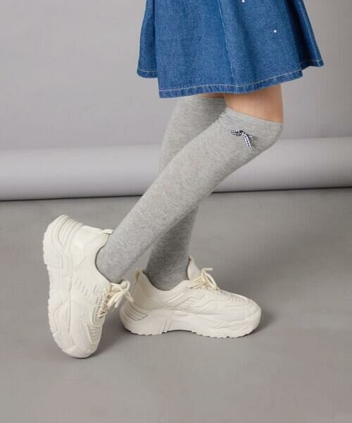 a.v.v / アー・ヴェ・ヴェ その他小物 | [KIDS]リボンニーハイソックス | 詳細2