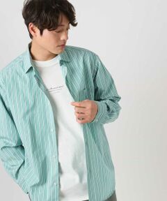 a.v.v / アー・ヴェ・ヴェ シャツ・ブラウス | 【イージーケア】カラーストライプワイドシルエットシャツ