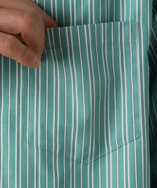 a.v.v / アー・ヴェ・ヴェ シャツ・ブラウス | 【イージーケア】カラーストライプワイドシルエットシャツ | 詳細12