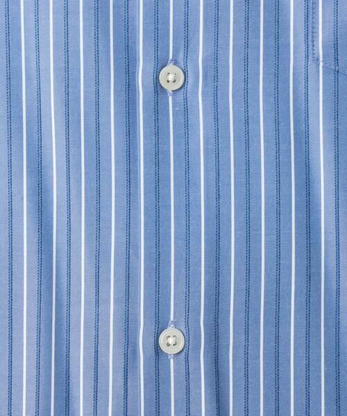a.v.v / アー・ヴェ・ヴェ シャツ・ブラウス | 【イージーケア】カラーストライプワイドシルエットシャツ | 詳細14