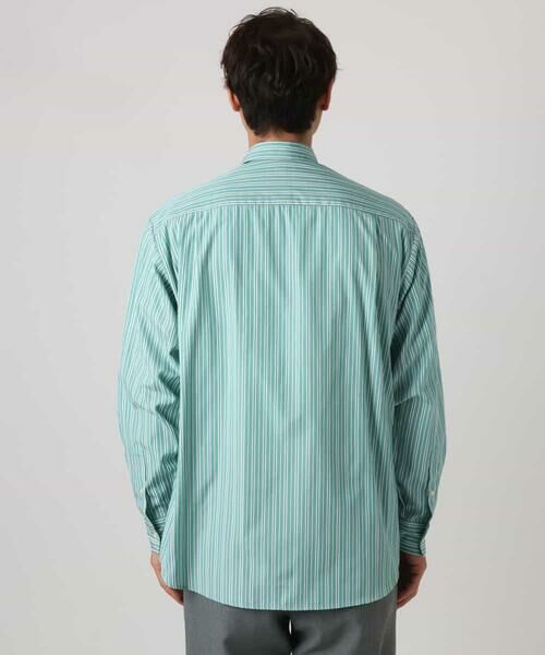 a.v.v / アー・ヴェ・ヴェ シャツ・ブラウス | 【イージーケア】カラーストライプワイドシルエットシャツ | 詳細8