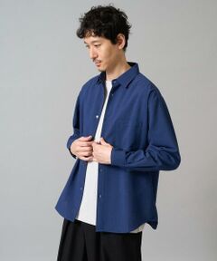 a.v.v / アー・ヴェ・ヴェ シャツ・ブラウス | 【接触冷感/イージーケア】ワイドシルエットシャツ【春リライト2】