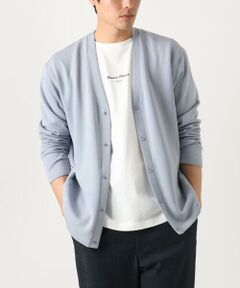 a.v.v / アー・ヴェ・ヴェ カーディガン・ボレロ | 【毛玉になりにくい】さらさらVネックカーディガン