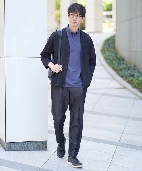 a.v.v / アー・ヴェ・ヴェ カーディガン・ボレロ | 【接触冷感】さらさらタッチVネックカーディガン | 詳細1