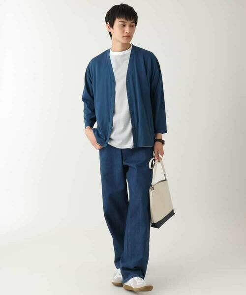 a.v.v / アー・ヴェ・ヴェ カーディガン・ボレロ | 【接触冷感】さらさらタッチVネックカーディガン | 詳細10