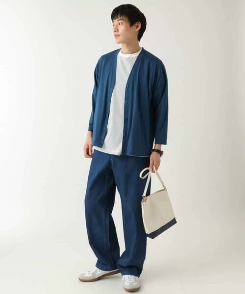 a.v.v / アー・ヴェ・ヴェ カーディガン・ボレロ | 【接触冷感】さらさらタッチVネックカーディガン | 詳細12