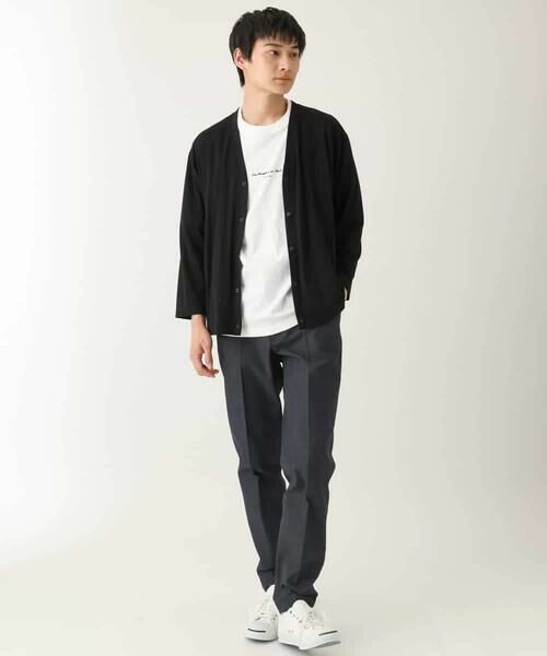 a.v.v / アー・ヴェ・ヴェ カーディガン・ボレロ | 【接触冷感】さらさらタッチVネックカーディガン | 詳細13