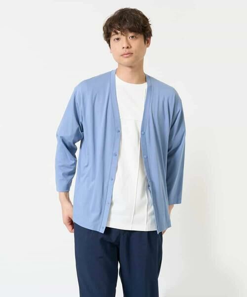 a.v.v / アー・ヴェ・ヴェ カーディガン・ボレロ | 【接触冷感】さらさらタッチVネックカーディガン | 詳細17