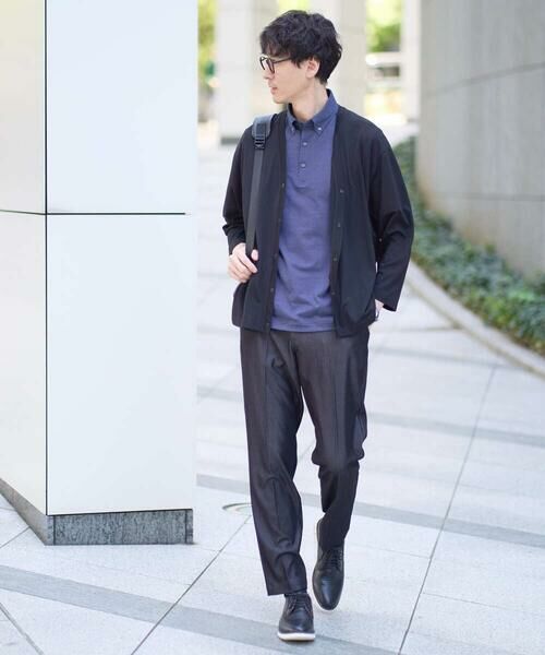 a.v.v / アー・ヴェ・ヴェ カーディガン・ボレロ | 【接触冷感】さらさらタッチVネックカーディガン | 詳細2