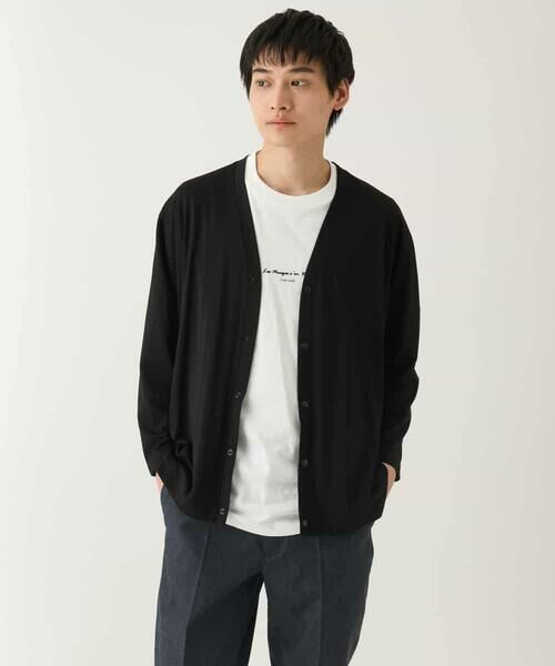 a.v.v / アー・ヴェ・ヴェ カーディガン・ボレロ | 【接触冷感】さらさらタッチVネックカーディガン | 詳細22